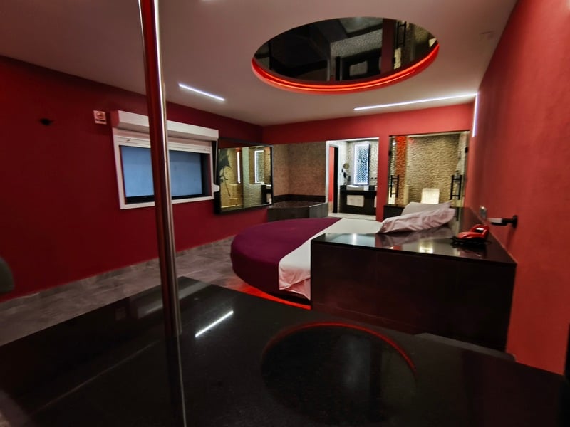 Jacuzzi privado de la habitación, Red Garden Hotel CDMX